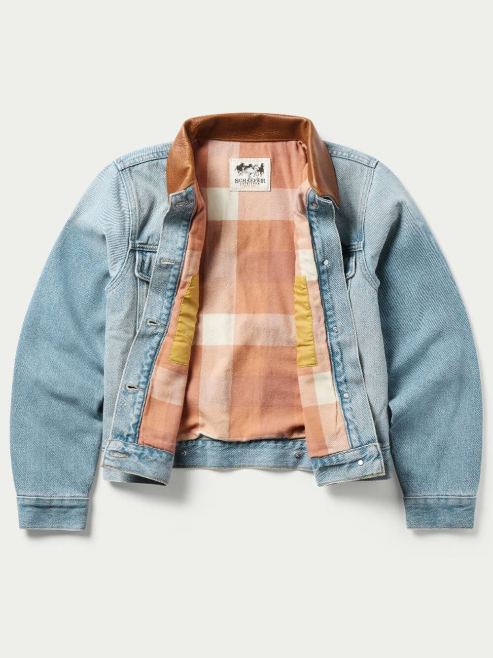 Schaefer Outfitter Legend Denim Jacket in Vintage Wash, Size Medium